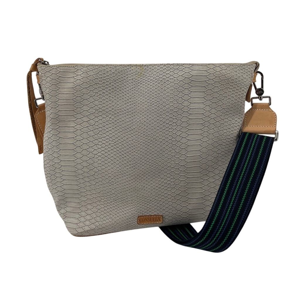 Consuela Thunderbird Hobo Crossbody Bag Textured Snake Eclectic Cowgirl Fashion